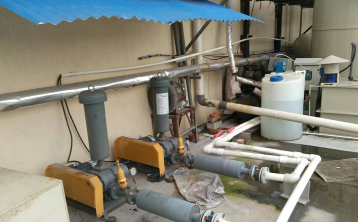 江蘇福興拉鏈廠選用我廠的羅茨風(fēng)機
