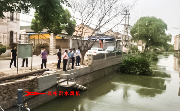 沉水風機出力，解決六塘江惡臭來源