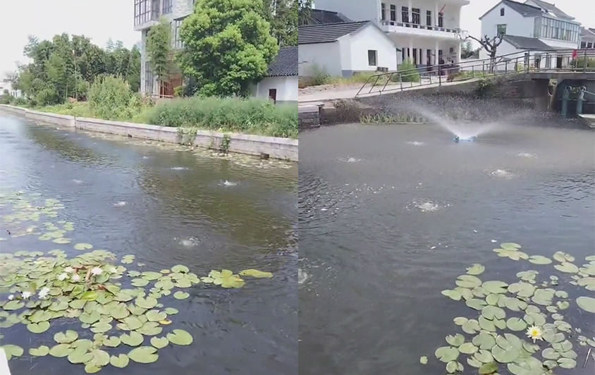 太陽能噴泉曝氣機(jī)